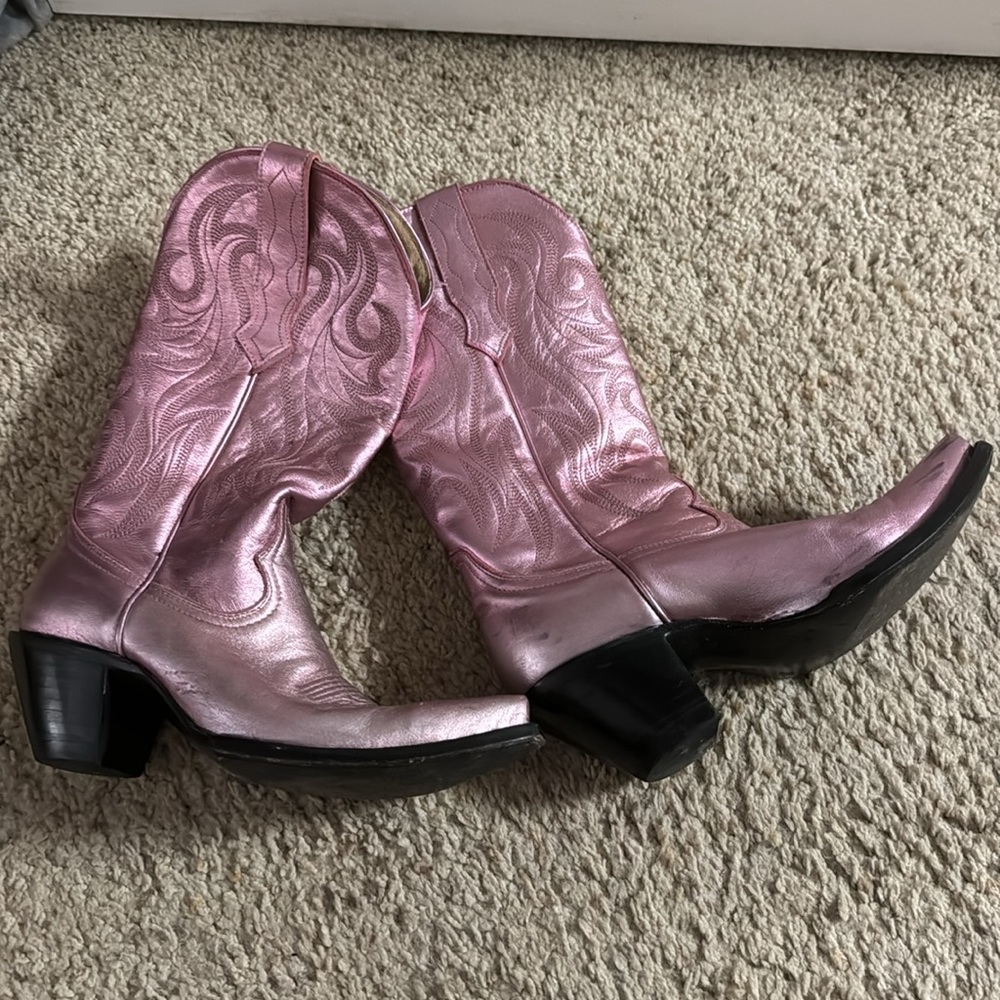 Idyllwind Pink Cowboy Boots size 7.5